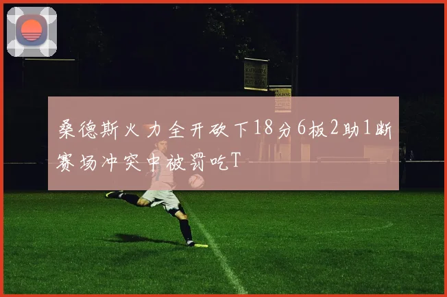 桑德斯火力全开砍下18分6板2助1断赛场冲突中被罚吃T